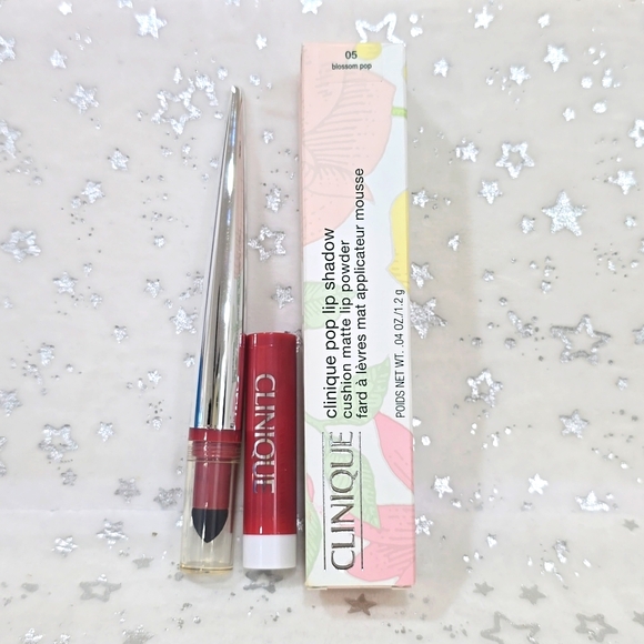 Clinique Pop Lip Shadow 05 Blossom Pop New In Box - Picture 3 of 5